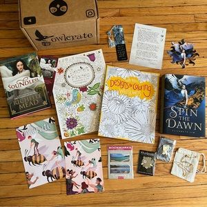 Owlcrate Fantasy Garden Bookish Bundle, Young Adult Book Club Fan